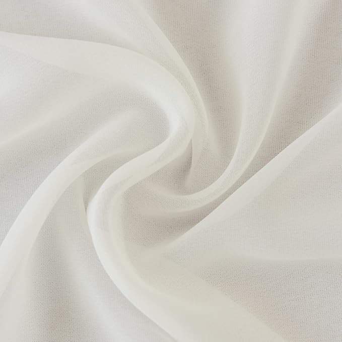 6Pack 9ft Chiffon Table Runner 14x108 Inch Sheer Romantic Table Runner - Image 5