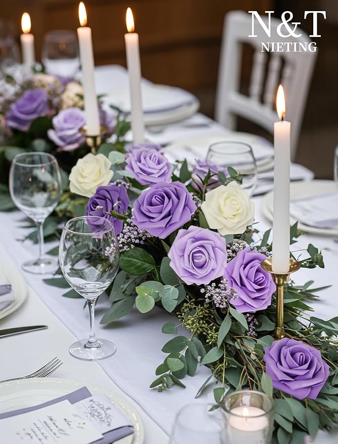 N&T NIETING Artificial Flowers, Series Purple - Image 2