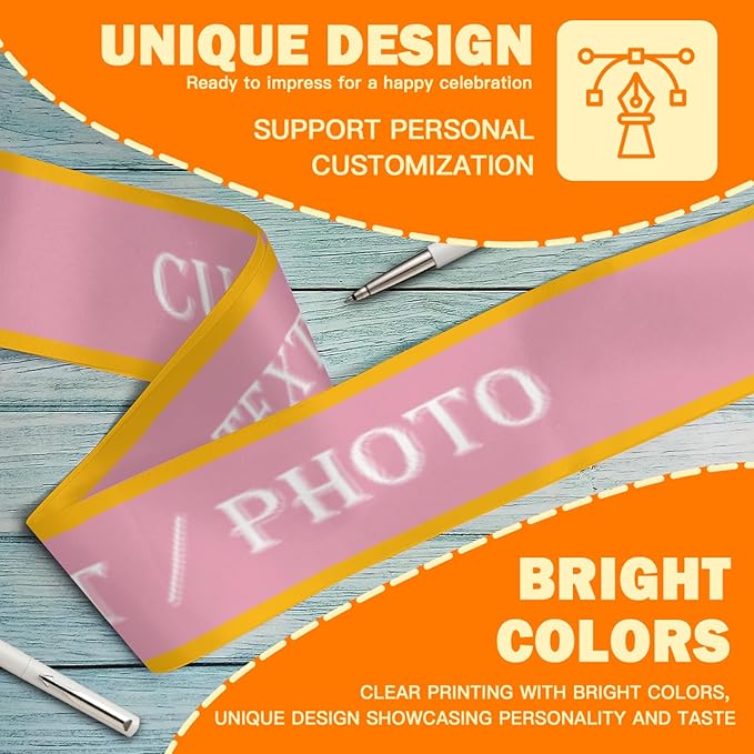 Custom Sash, Personalized Birthday Sash - Image 4