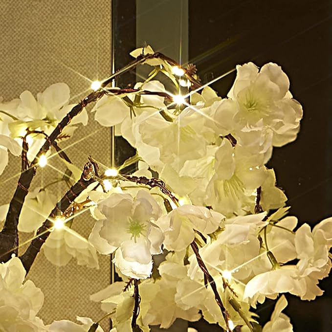 LITBLOOM Cherry Blossom Tree Lights Battery Operated or USB Powered - Image 2