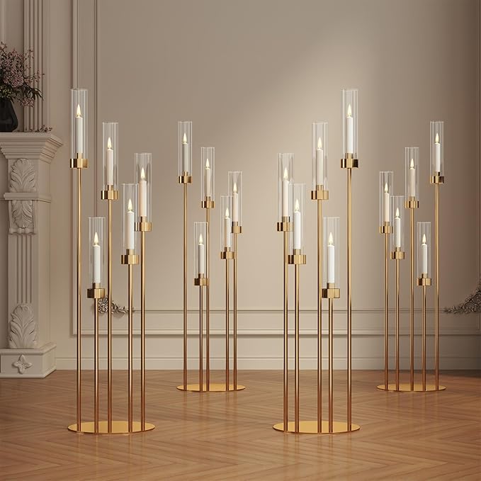 42.5'' Floor Candelabra 5 Arm Candelabra Centerpieces - Image 8