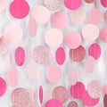 Hot-Pink Rose-Gold Party Decorations Garland - 52ft Wedding Bridal Shower by Panduola