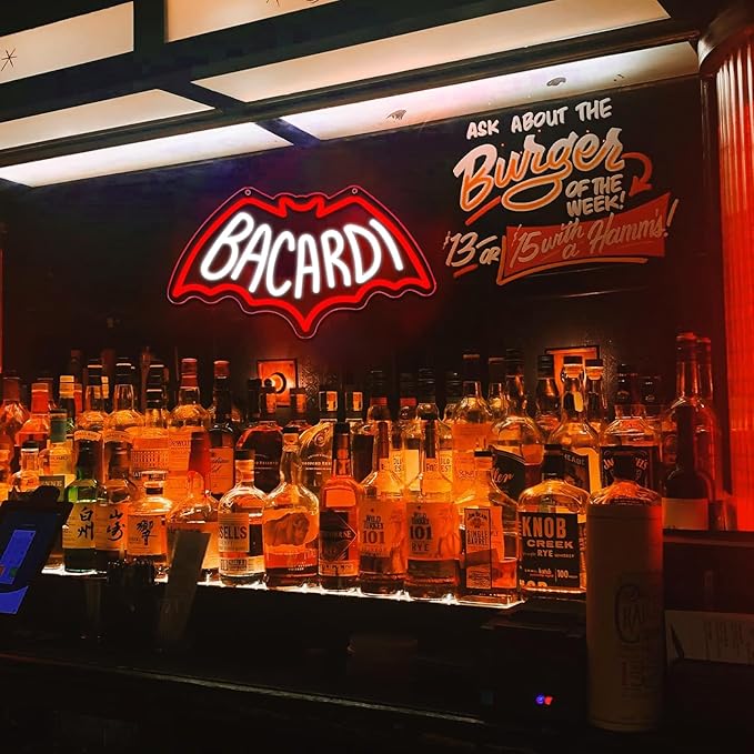 Bacardi Rum neon commercial sign - Image 2