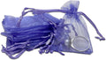 TheDisplayGuys 48-Pack 2" x 2-3/4" Lavender Sheer Organza Gift Bags by TheDisplayGuys
