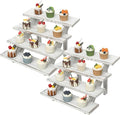 Swallowliving 2pcs Wooden Rustic Cupcake Stand by SwallowLiving