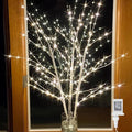 Lighted White Birch Branches by CAMANTU