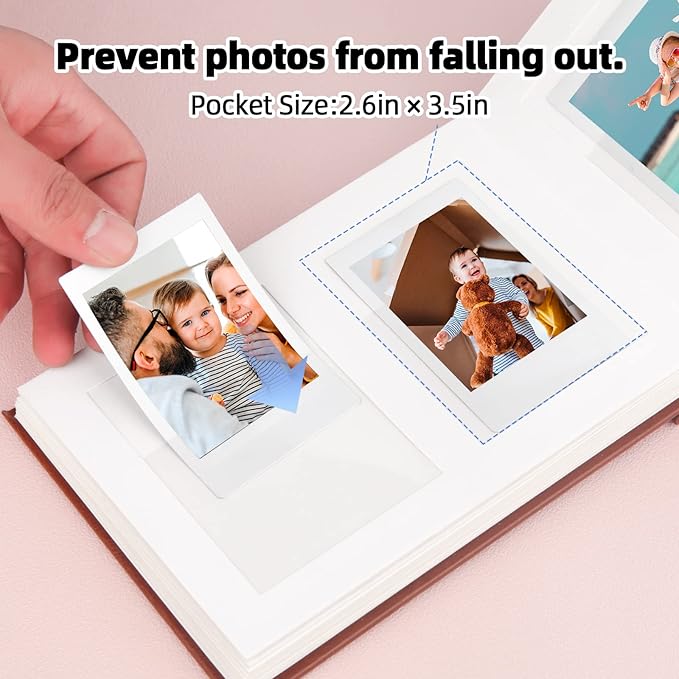 64 Pocket Mini Photo Album - Image 6