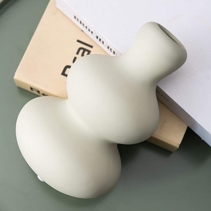 Ceramic Vase for Decor, Modern Vases for Home Decor Living Room, Centerpiece - Image 3