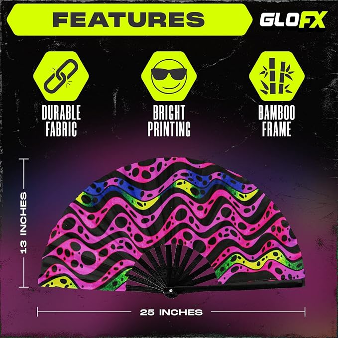 GloFX Folding Fan - Image 4
