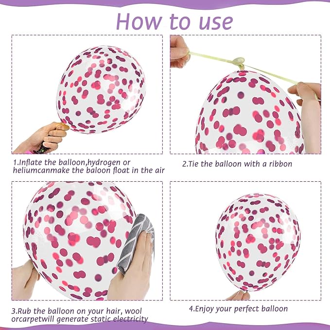 Pink and Purple Balloons - Image 5