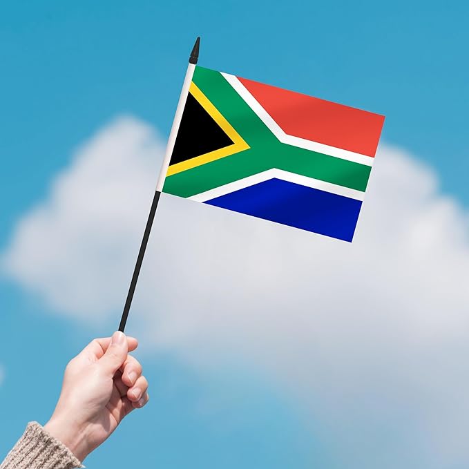 12 Pack South Africa Desk Flags - Image 7
