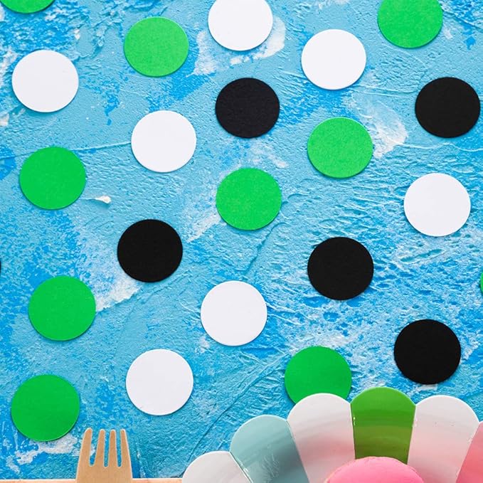 Glitter Confetti Circle Dots for Table Wedding Birthday Party Decoration - Image 6