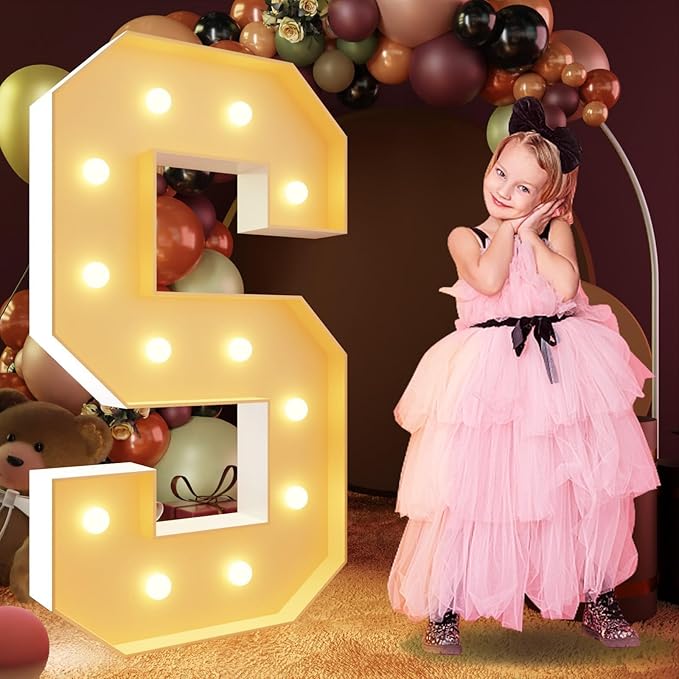 imprsv 4FT Marquee Letters Large Light Up Letters by Letsmakeitimpressive