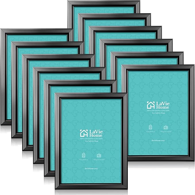 LaVie Home 5x7 Picture Frames Simple Designed Photo Frame by LaVieHome