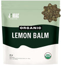 J Mac Botanicals Organic Lemon Balm, Loose Leaf Tea, Dried Lemon Balm Tea by JMACBOTANICALS