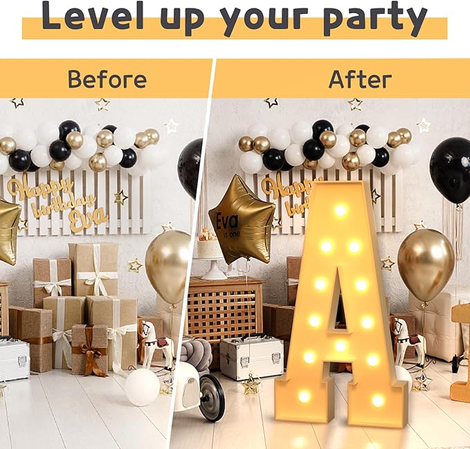 imprsv 4FT Marquee Light Up Letters - Image 5