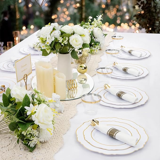 16PCS Acrylic Round Mirrors for Centerpieces Circle Mirror Tiles Candle Plate - Image 7