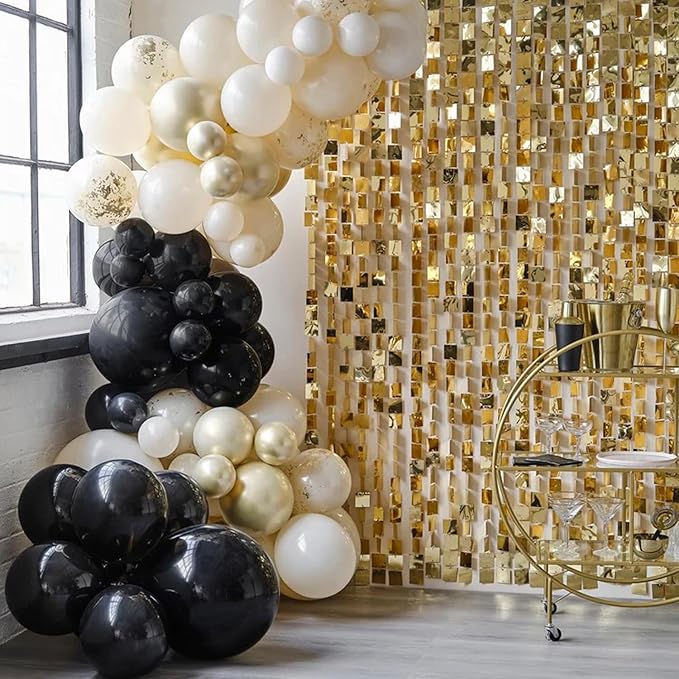 110pcs White Sand Balloons 12 Inch White Latex Balloon Garland Arch Kit - Image 6