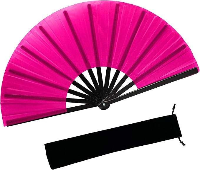 13inch Large Rave Fan Popping Clacking Fans by Unknown