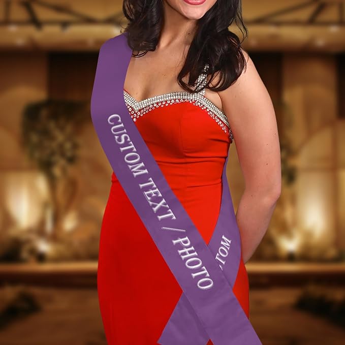 Custom Sash, Personalized Birthday Sash - Image 7