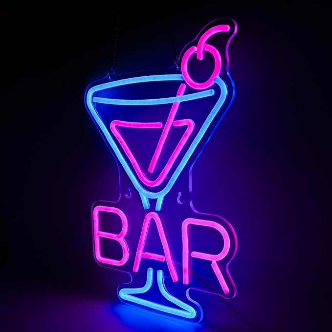 Cocktail Neon Sign - Image 6