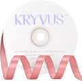 Rose Gold Satin Ribbon 3/8 inch X Continuous 50 Yards, Single Face Polyester by Kryvusribbon
