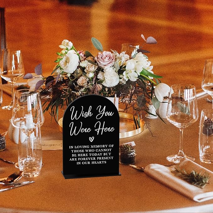 Acrylic Wedding Sign Wedding Signs - Image 5