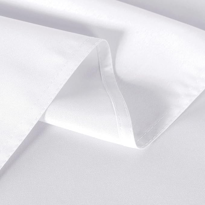 sancua 6 Pack White Tablecloth 60 x 120 Inch, Rectangle Table Cloth - Image 5