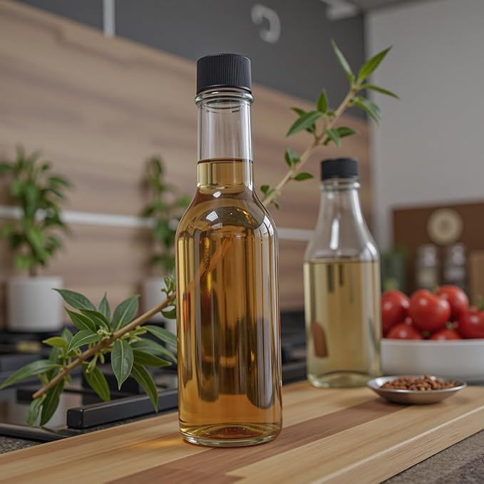 Ahhute Sauce Bottles, 5oz Small Olive Oil Bottles - Image 7
