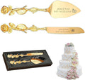 Personalized Wedding Cake Knife and Server Set, Custom Name/Date Cake Cutting by HICUSXCustomizedwithCare