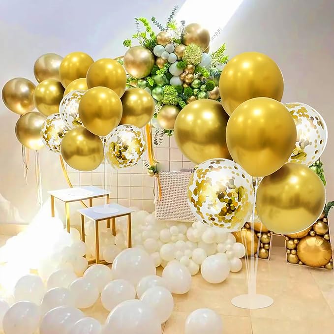 Gold Party Decorations Balloon Stand Centerpiece Table Decorations - Image 6