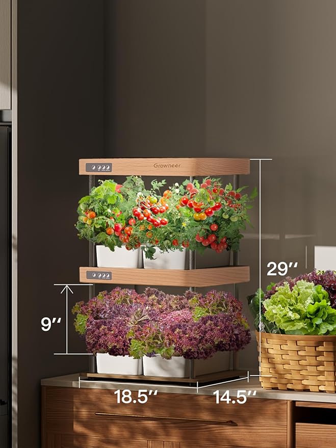 GROWNEER HydroEasy1.0 Hydroponics Growing System Kit, Beginner-Friendly Indoor - Image 5