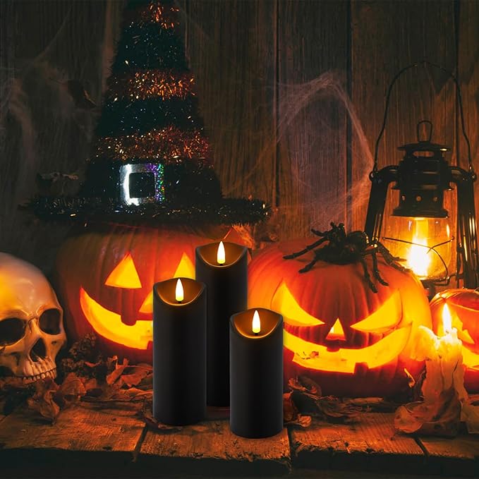 24-Pack Black Flameless LED Candles - Image 5