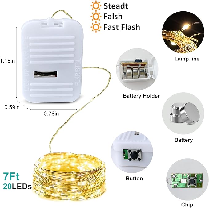 24 Pack Led Fairy Lights - Image 6