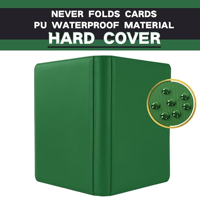 1000+ Pockets Trading Card Binder, 16-Pocket Card Ablum Compatible - Image 4