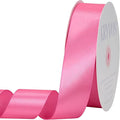 Hot Pink Satin Ribbon 1-1/2 inch X Continuous 100 Yards, Single Face Polyester by Kryvusribbon