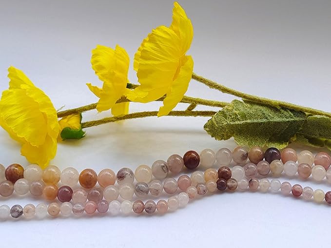 Stone Beads 6mm 140pcs Violet Jade Beads Round Loose Gemstones Beads - Image 6