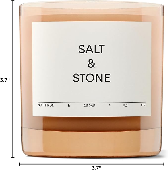 SALT & STONE Scented Candle for Women & Men | Hand-Poured, Aromatic & Fragrant - Image 5