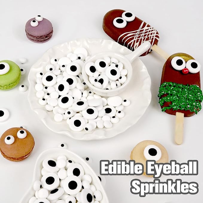 Edible Candy Eyeball Sprinkles, Googly Eyes Sprinkles - Image 3