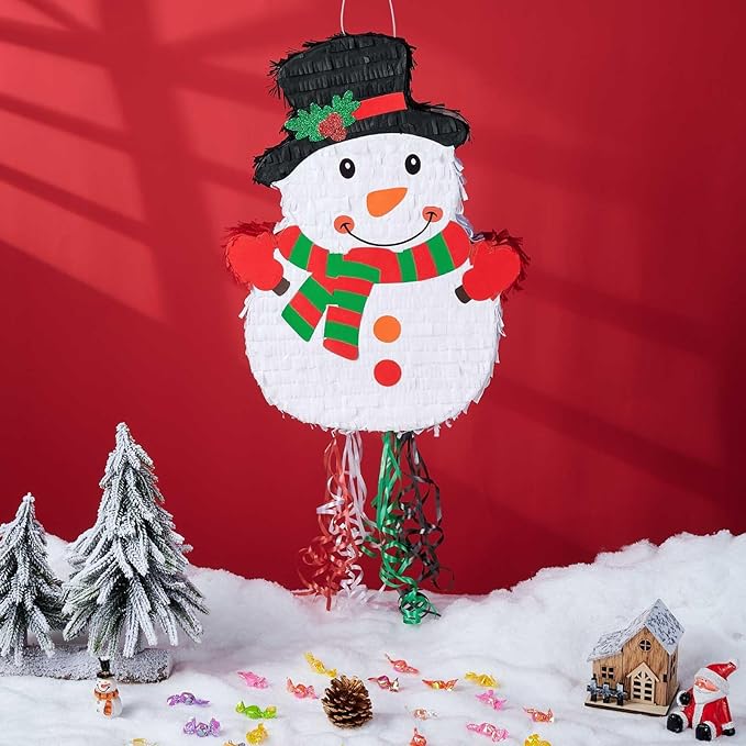 WERNNSAI Christmas Snowman Pinata - Image 2