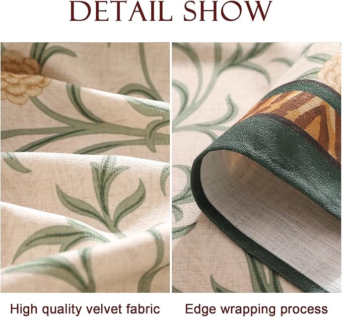patdrea Designer Vintage Linen Round Tablecloth, French Table Cloth - Image 5