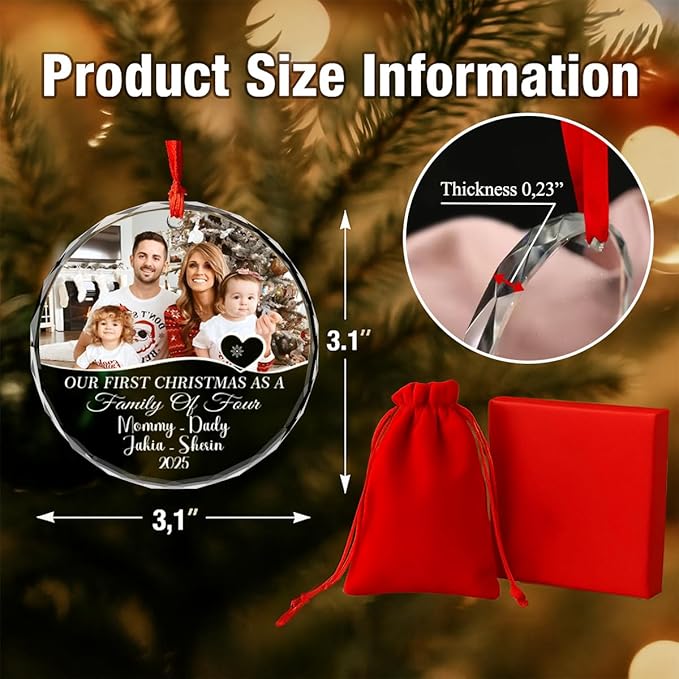 Personalized Christmas Ornaments - Image 2