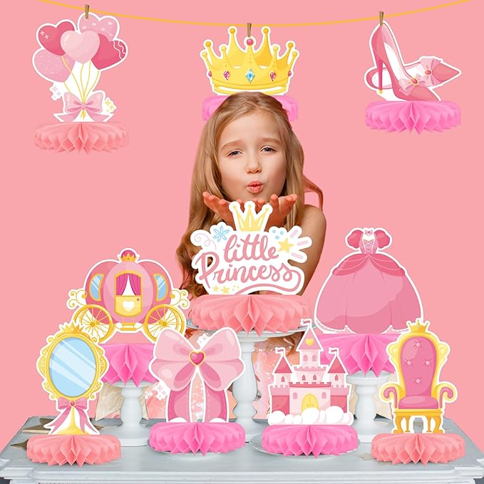 Princess Birthday Party Supplies Kit - Image 6