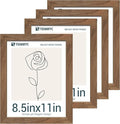 8.5 by 11 Picture Frame Brown by TENiBYC