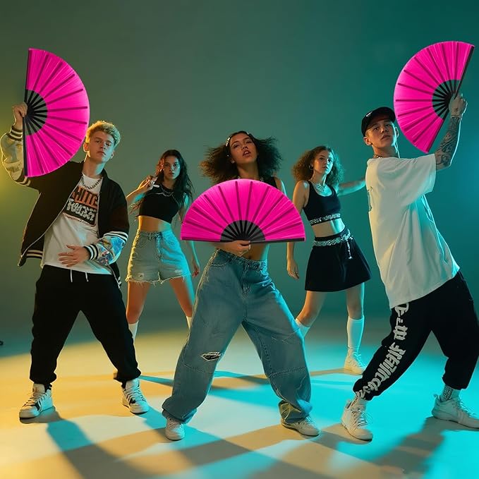 13inch Large Rave Fan Popping Clacking Fans - Image 7