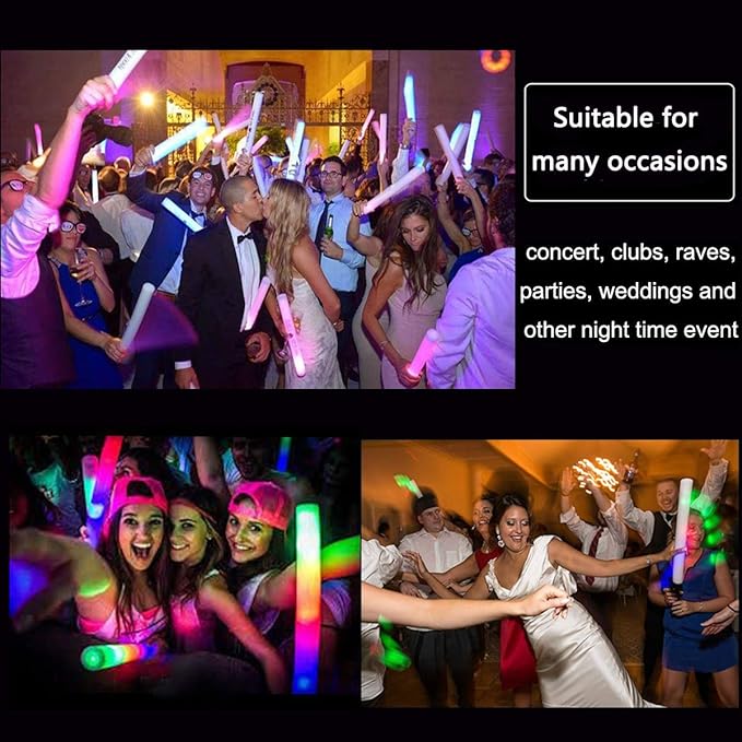 Glow Sticks Bulk, Light Up Batons Party Favors - Image 4