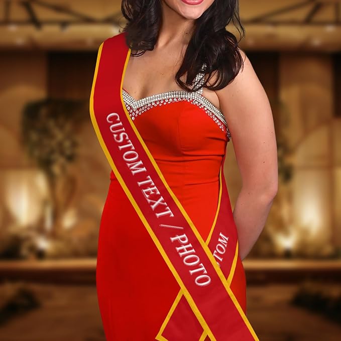 Custom Sash, Personalized Birthday Sash - Image 7