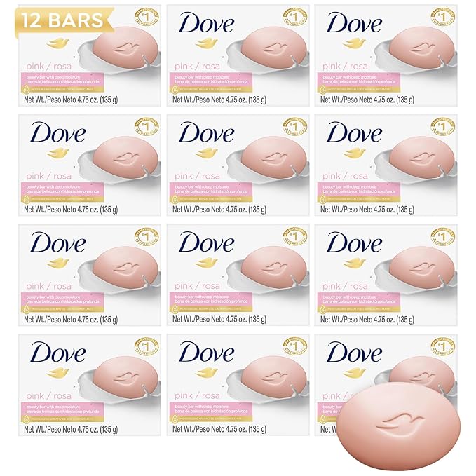 Dove Soap, Body & Hand Soap, 4.75 Oz Ea by Dove