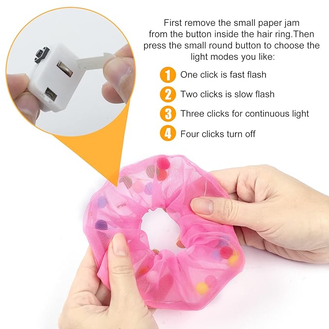 8 LED Scrunchies - Image 4
