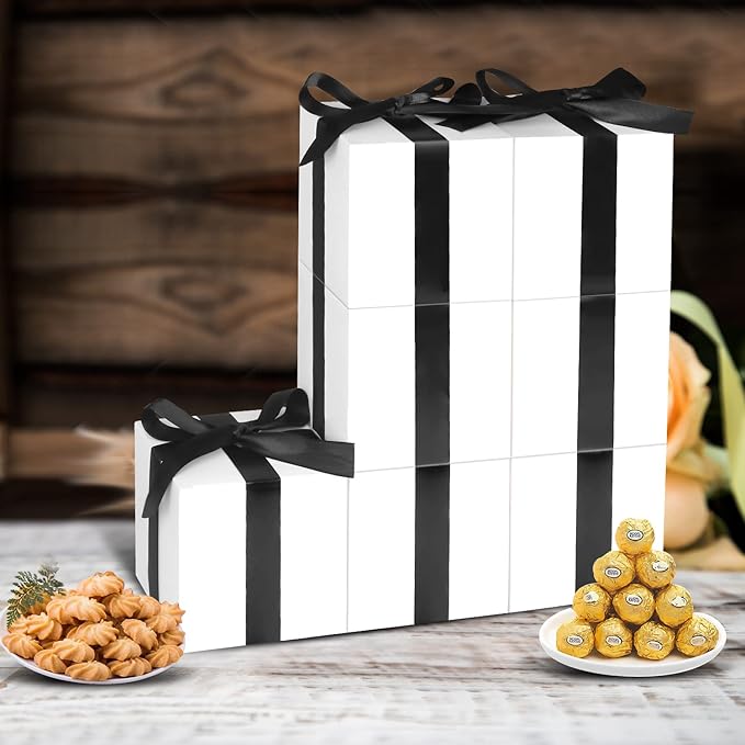 50 Pack Small Gift Boxes, Cupcake Boxes, Candy Boxes - Image 3